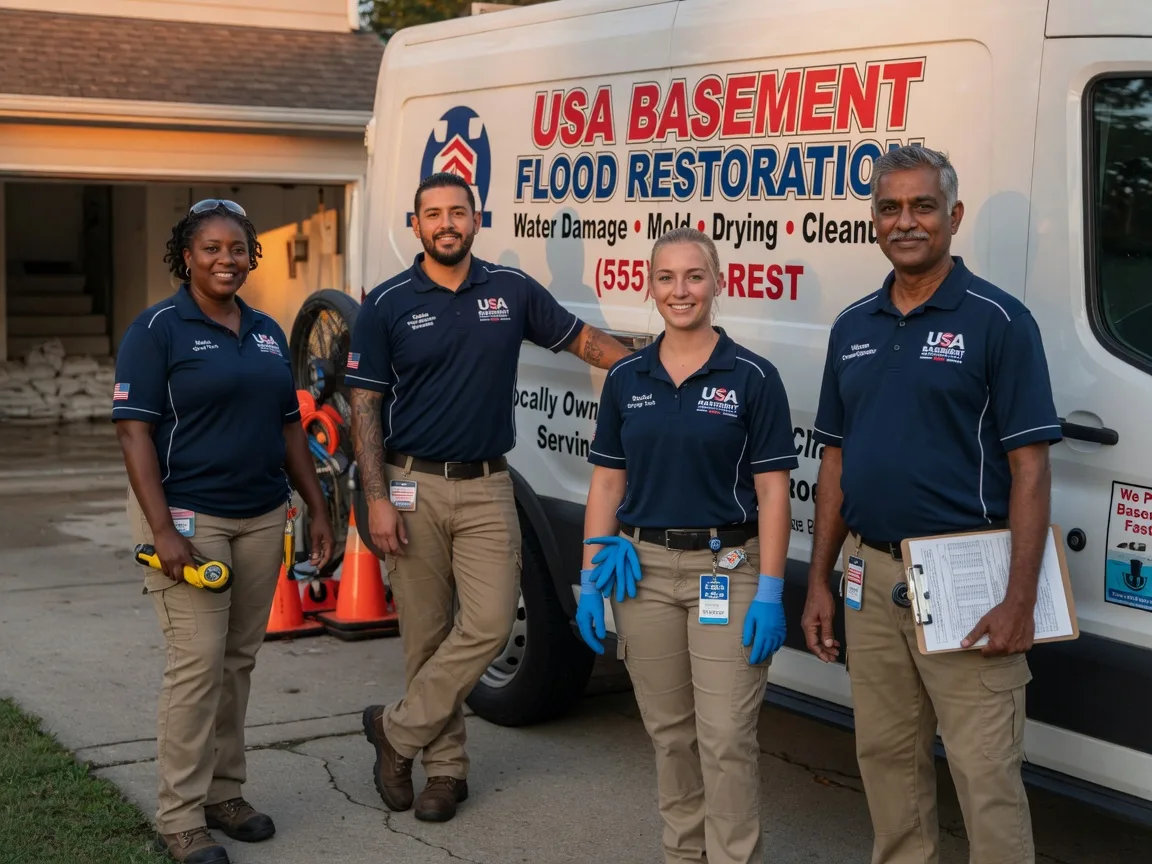 Basement Flood Cleanup company in Crooks, SD
